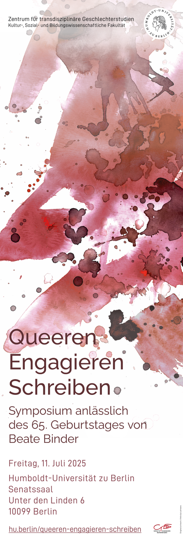 Queeren Engagieren Schreiben Poster