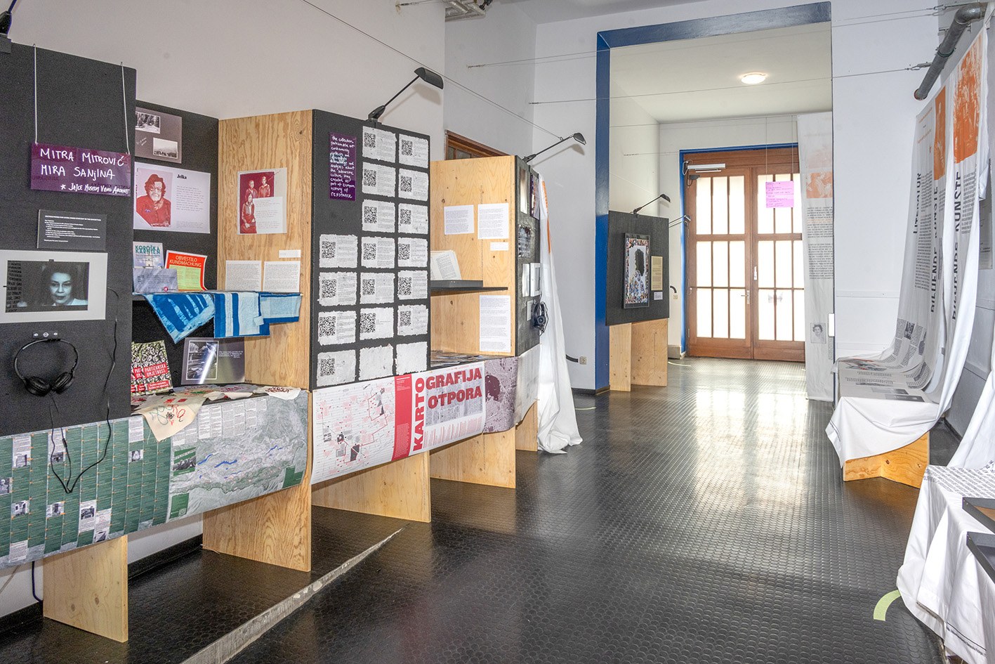 Ausstellungsfoto Partizanke Art